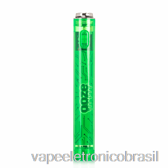 Vape Eletrônico Ooze Slim 400mah Claro 510 Vape Bateria Lodo Verde